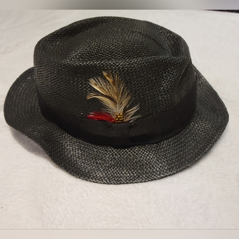 Vintage Capas Headwear N.Y. New York Hat Size 7 1/4 - 7 3/8 Black